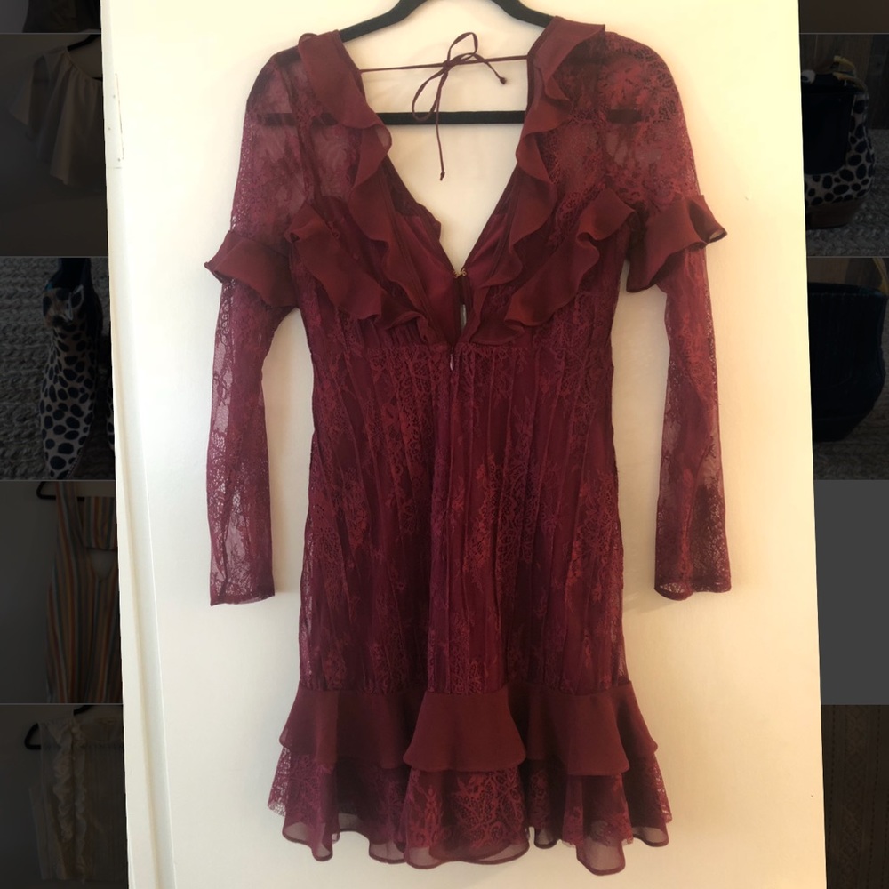 For love and lemons ruffle dress